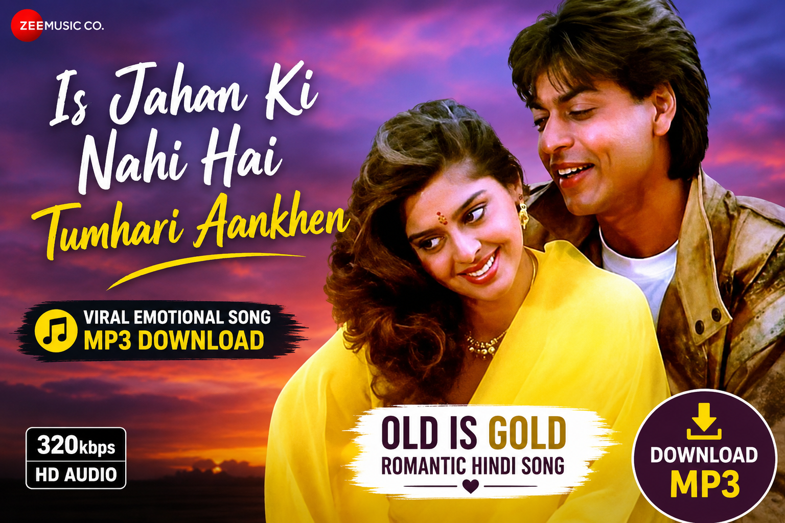 Is Jahan Ki Nahi Hai Tumhari Aankhen MP3 Download emotional Hindi song poster
